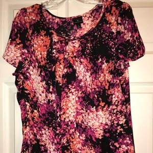 Worthington Print Blouse